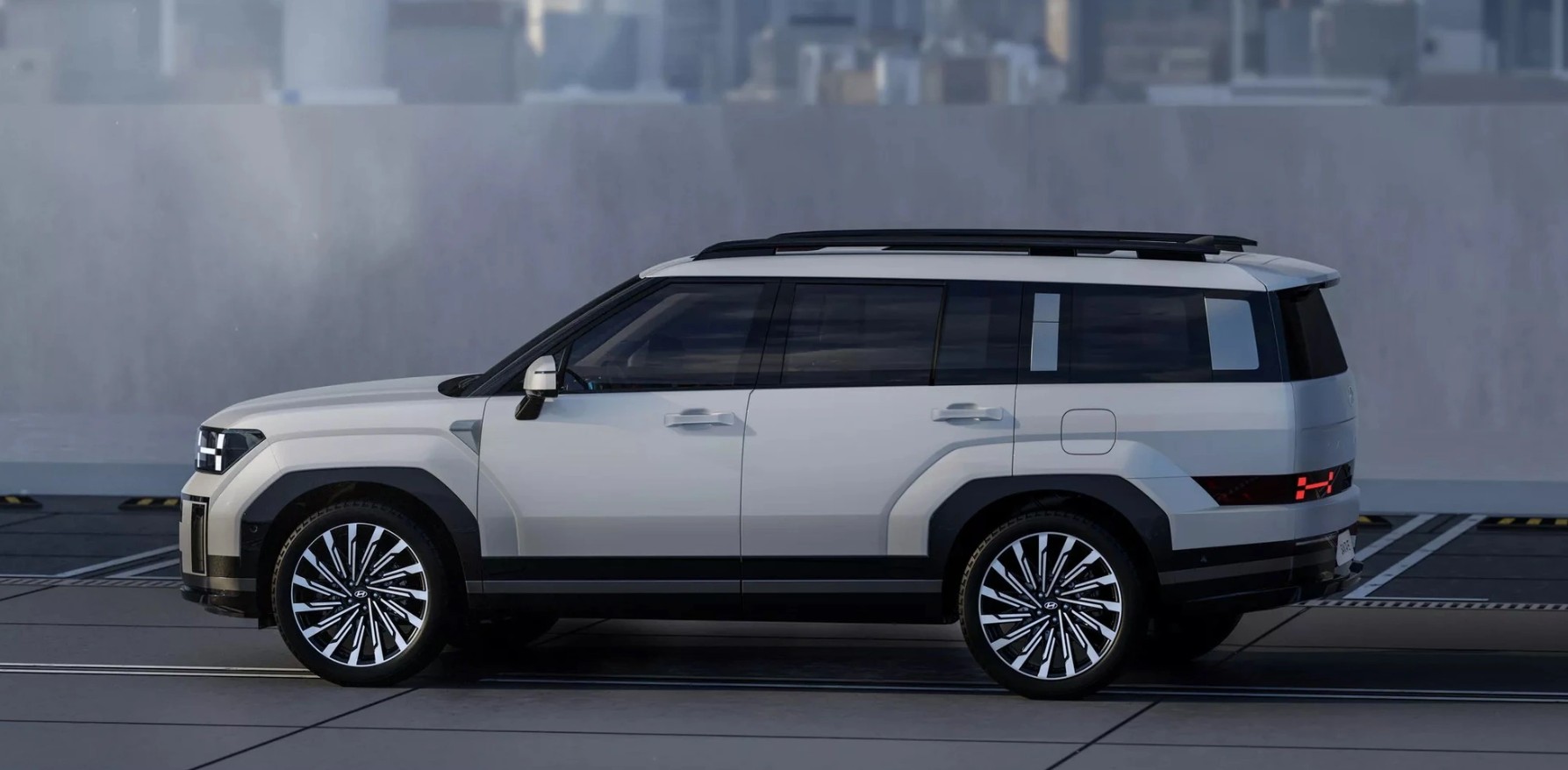 Ngoại thất đột phá của dòng xe SantaFe 2024