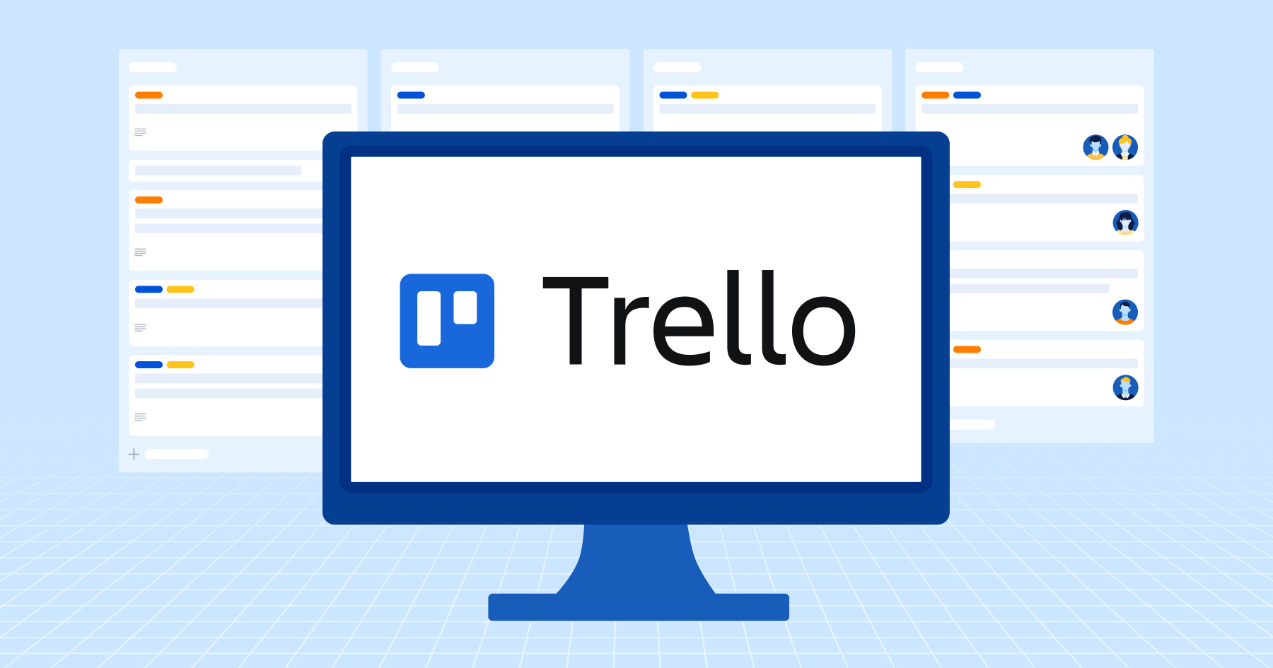 Cơ chế vận hành của ứng dụng Trello trực quan