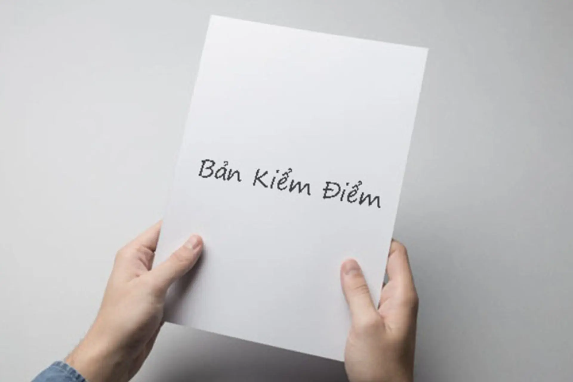 Cách thức xây dựng bố cục văn bản tự soi xét