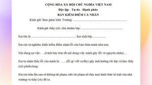 Bản Kiểm Điểm - 5 Cách Viết Chuẩn Cho Mọi Trường Hợp