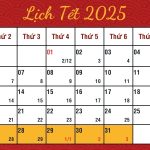 Tết 2025 Còn Bao Nhiêu Ngày - Cập Nhật Lịch Nghỉ Mới Nhất