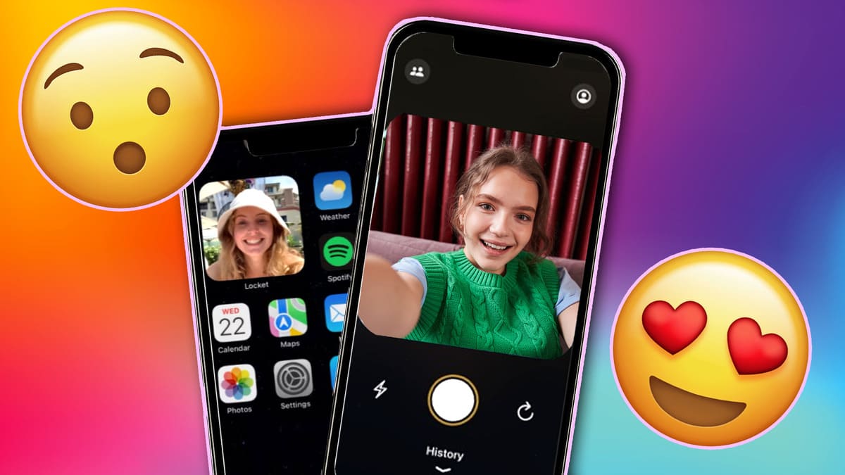 Mô phỏng phương thức truyền tải ảnh trên Locket