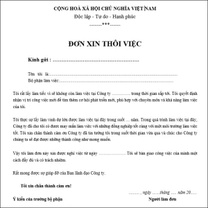 Đơn Xin Nghỉ Việc - 7 Bước Soạn Thảo Chuyên Nghiệp Nhất