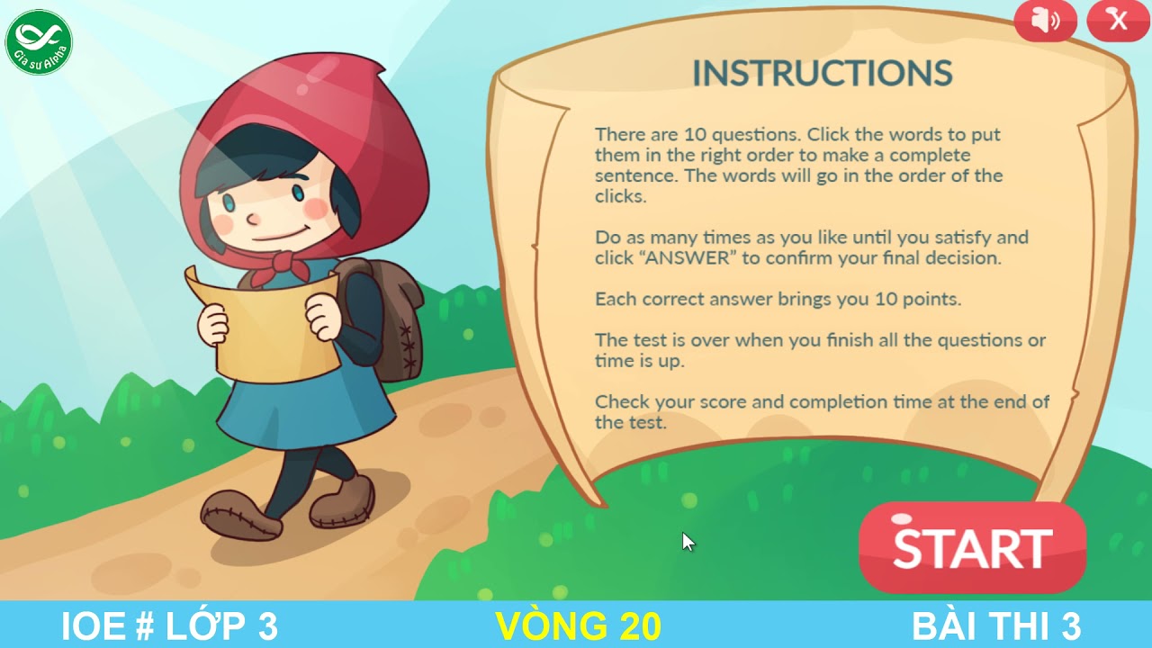 Phương pháp rèn luyện kỹ năng qua bài thi IOE lớp 3