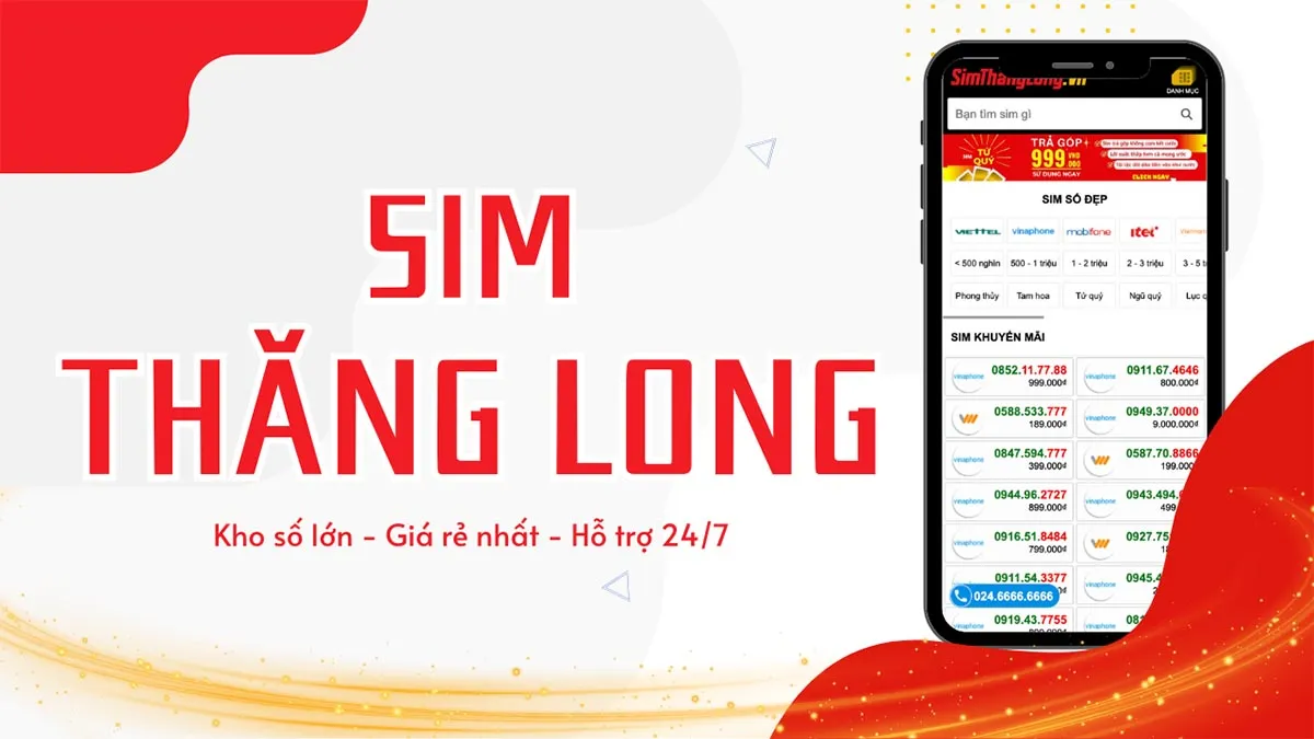 Giá trị cốt lõi của sim thăng long