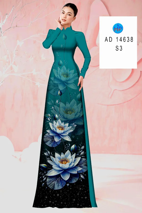 Đầm hoa sen - Tôn dáng nhờ bố cục họa tiết và phom váy Đầm hoa sen - Tôn dáng nhờ bố cục họa tiết và phom váy