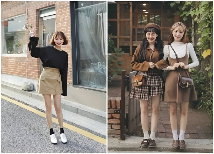 Cách phối đồ cho người lùn - Chọn màu và họa tiết để outfit không bị chia khúc Cách phối đồ cho người lùn - Chọn màu và họa tiết để outfit không bị chia khúc