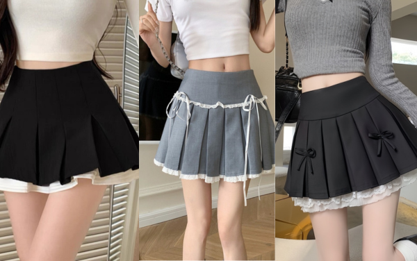 Chân váy ngắn - 6) Tweed/dạ mỏng: tiểu thư hiện đại Chân váy ngắn - 6) Tweed/dạ mỏng: tiểu thư hiện đại