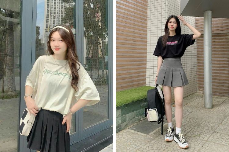 Váy ngắn - Petite: cạp cao và độ dài vừa phải là “chân ái” Váy ngắn - Petite: cạp cao và độ dài vừa phải là “chân ái”