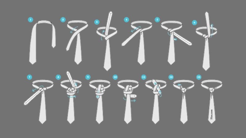 Cách thắt cà vạt nữ - Chất liệu quyết định độ “sang” của nút thắt Cách thắt cà vạt nữ - Chất liệu quyết định độ “sang” của nút thắt