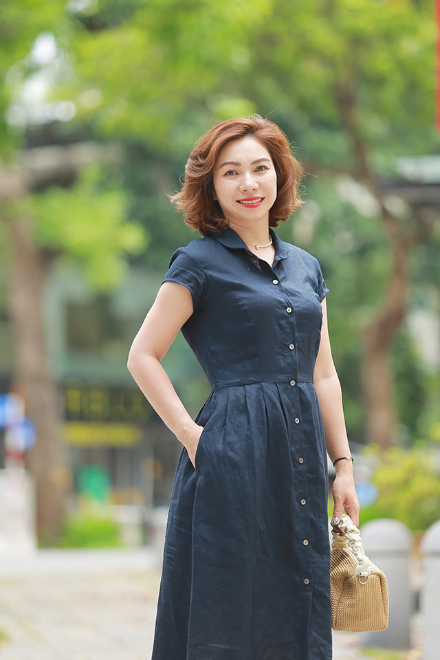 Đầm sơ mi - Dáng maxi: chuẩn đi biển, du lịch Đầm sơ mi - Dáng maxi: chuẩn đi biển, du lịch