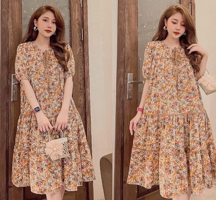 Váy bầu - 5) Váy yếm: trẻ trung kiểu Hàn Váy bầu - 5) Váy yếm: trẻ trung kiểu Hàn