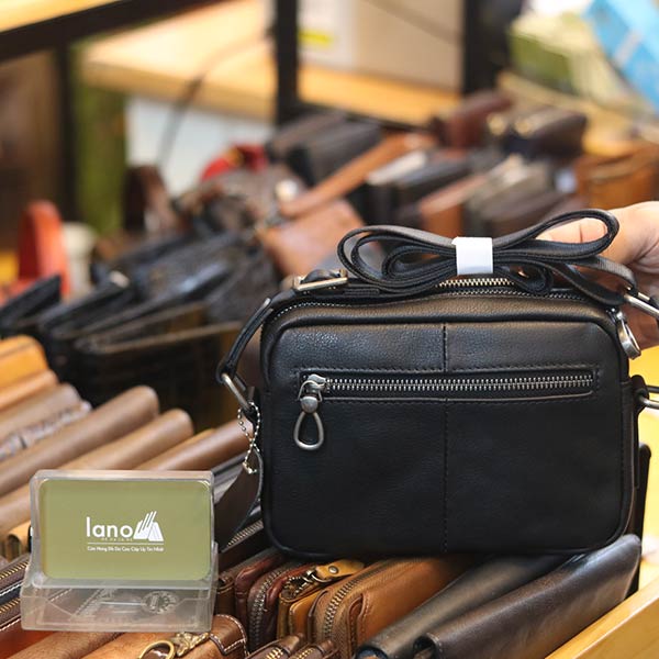 Túi đeo chéo nam - Canvas, nylon: nhẹ, bền, hợp street và đi mưa Túi đeo chéo nam - Canvas, nylon: nhẹ, bền, hợp street và đi mưa