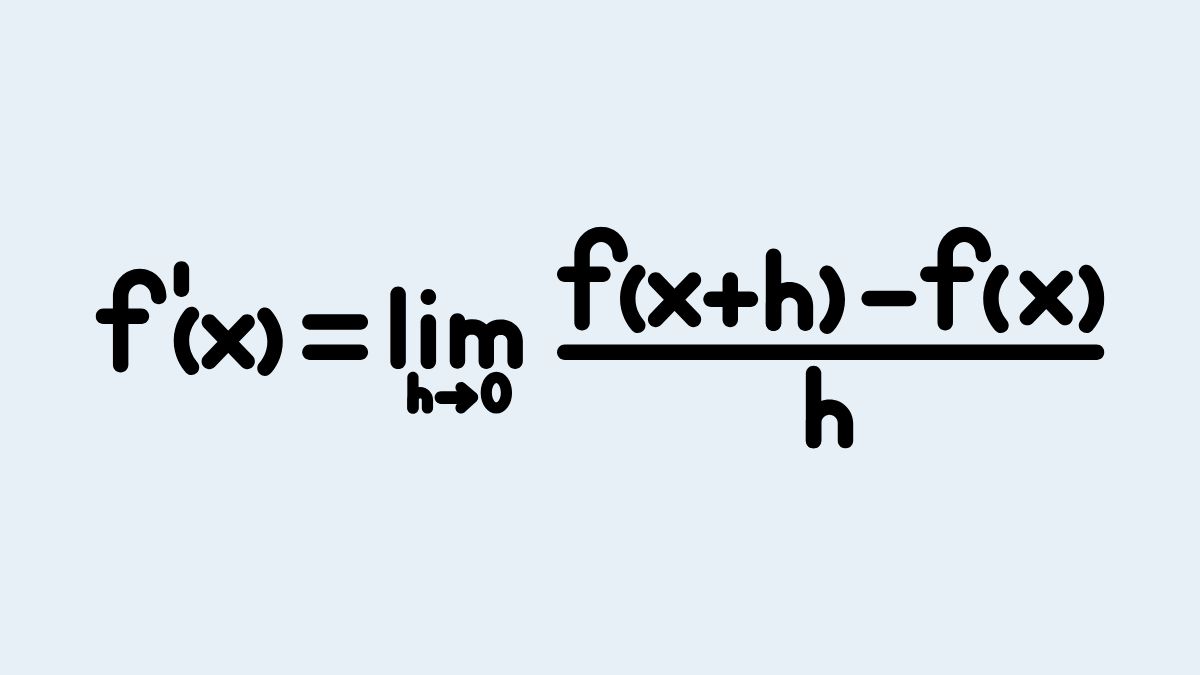 Công thức đạo hàm - Hiểu đạo hàm theo trực giác và theo định nghĩa