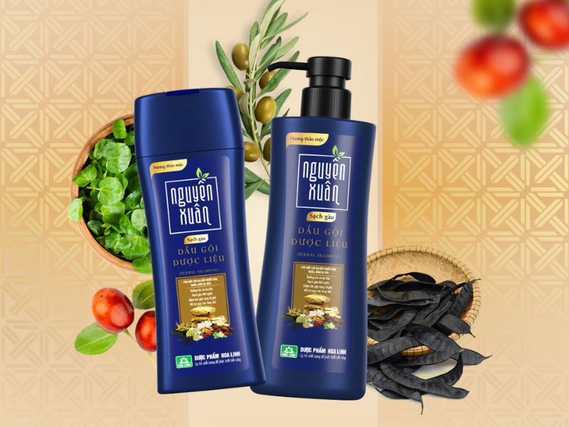 Dầu gội Nguyên Xuân - Cảm giác thảo mộc và trải nghiệm khi mở nắp