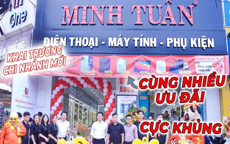 Minhtuanmobile - Ấn tượng về không gian và cách trưng bày Minhtuanmobile - Ấn tượng về không gian và cách trưng bày