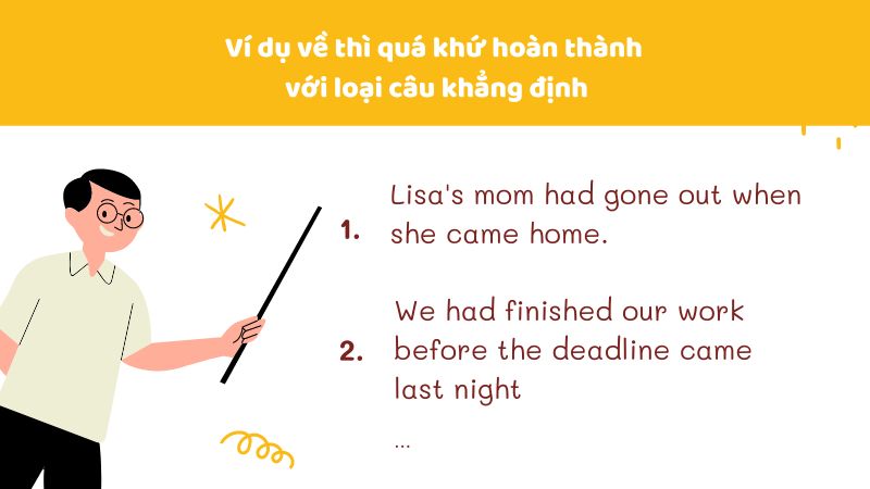 Quá khứ hoàn thành - Liên từ thời gian và cụm mốc thường gặp
