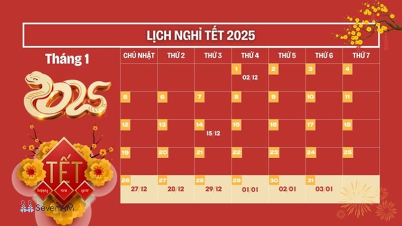Mùng 1 Tết 2025 là ngày mấy dương lịch - Vì sao cần tra cứu ngày dương lịch của mùng 1 Tết? Mùng 1 Tết 2025 là ngày mấy dương lịch - Vì sao cần tra cứu ngày dương lịch của mùng 1 Tết?