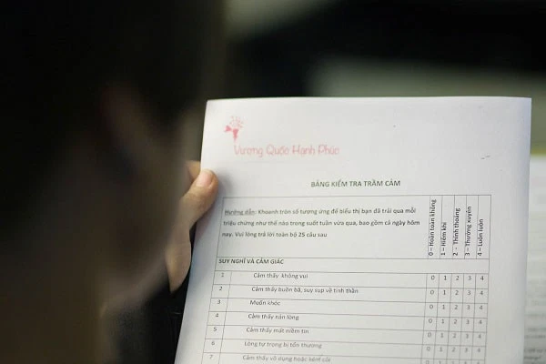 Bài test trầm cảm - Khái niệm cơ bản