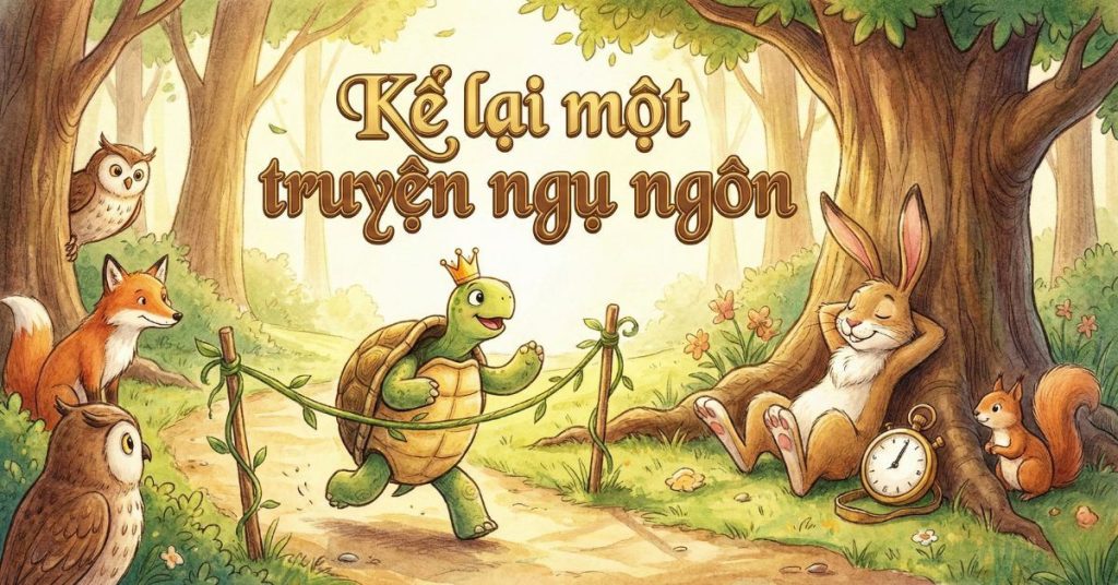 Một số truyện ngụ ngôn nổi tiếng trong chương trình ngữ văn