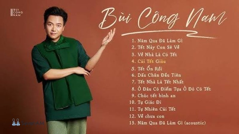 Các bài hát trong Bùi Công Nam - Các bài hát trong Bùi Công Nam nổi bật nhất nên nghe