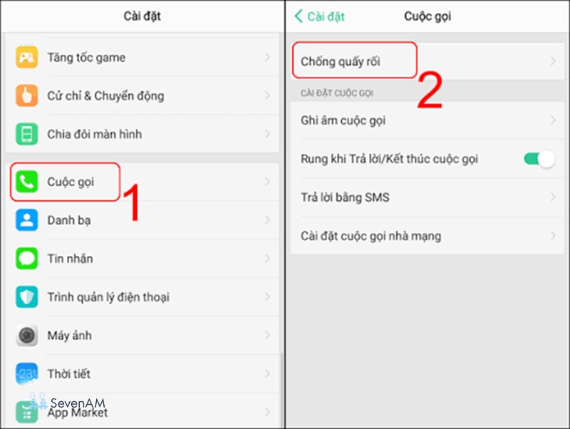 Cách chặn số lạ - Bật lọc cuộc gọi và tin nhắn rác trên Android Cách chặn số lạ - Bật lọc cuộc gọi và tin nhắn rác trên Android
