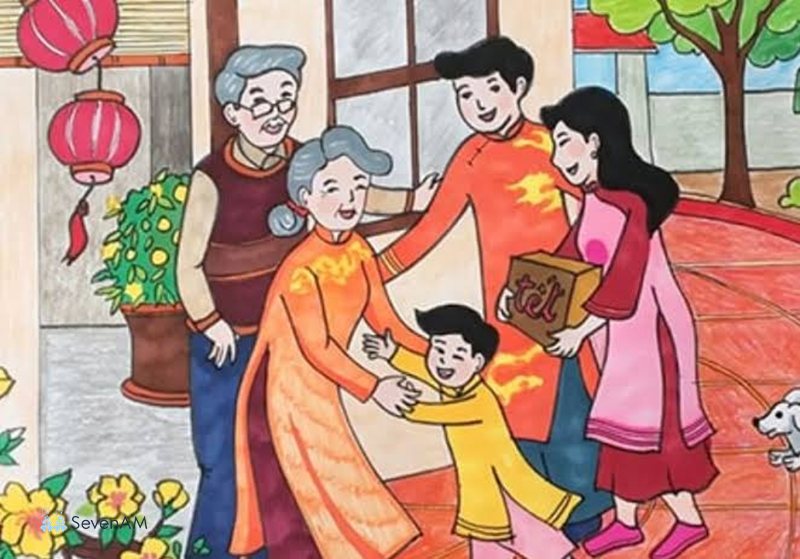 Vẽ tranh gia đình đơn giản nhất - Mẹo vẽ nhanh và tránh lỗi thường gặp Vẽ tranh gia đình đơn giản nhất - Mẹo vẽ nhanh và tránh lỗi thường gặp