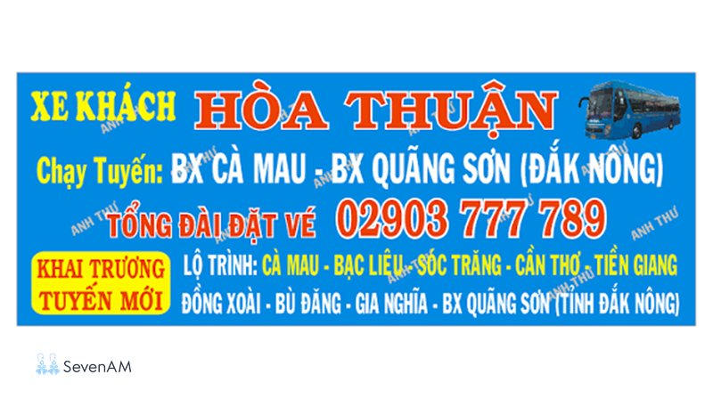Xe Hòa Thuận - Xe Hòa Thuận là nhà xe nào?