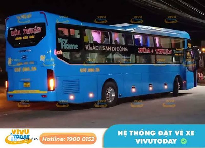 Xe Hòa Thuận - Bảng giá vé tham khảo