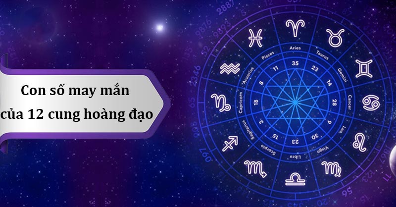 Các cung thuộc nhóm Lửa và Đất cùng con số biểu tượng