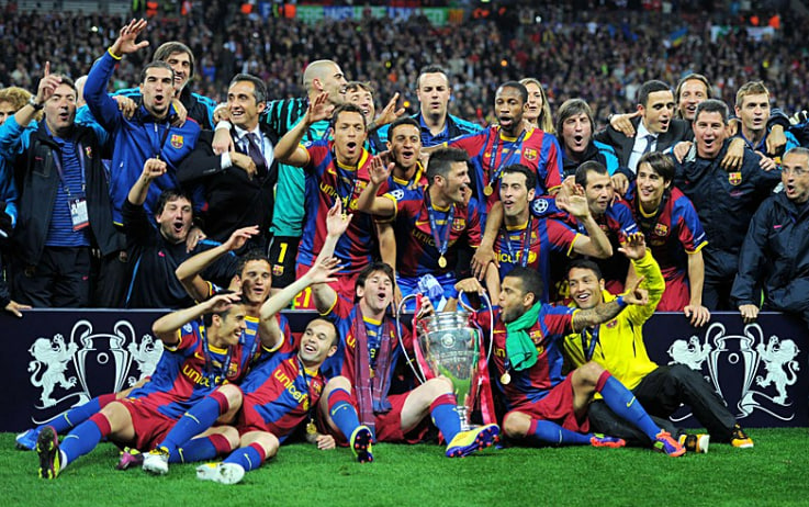 Đội hình Barca thời hoàng kim Thế hệ vàng thống trị bóng đá thế giới