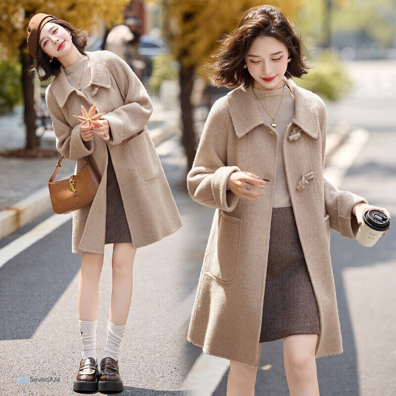 Áo khoác dạ nữ - Áo khoác dạ nữ khác áo nỉ và áo phao ở chỗ nào Áo khoác dạ nữ - Áo khoác dạ nữ khác áo nỉ và áo phao ở chỗ nào