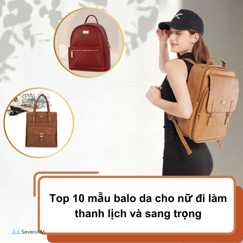 Balo nữ đi làm - Đi xe máy Balo nữ đi làm - Đi xe máy