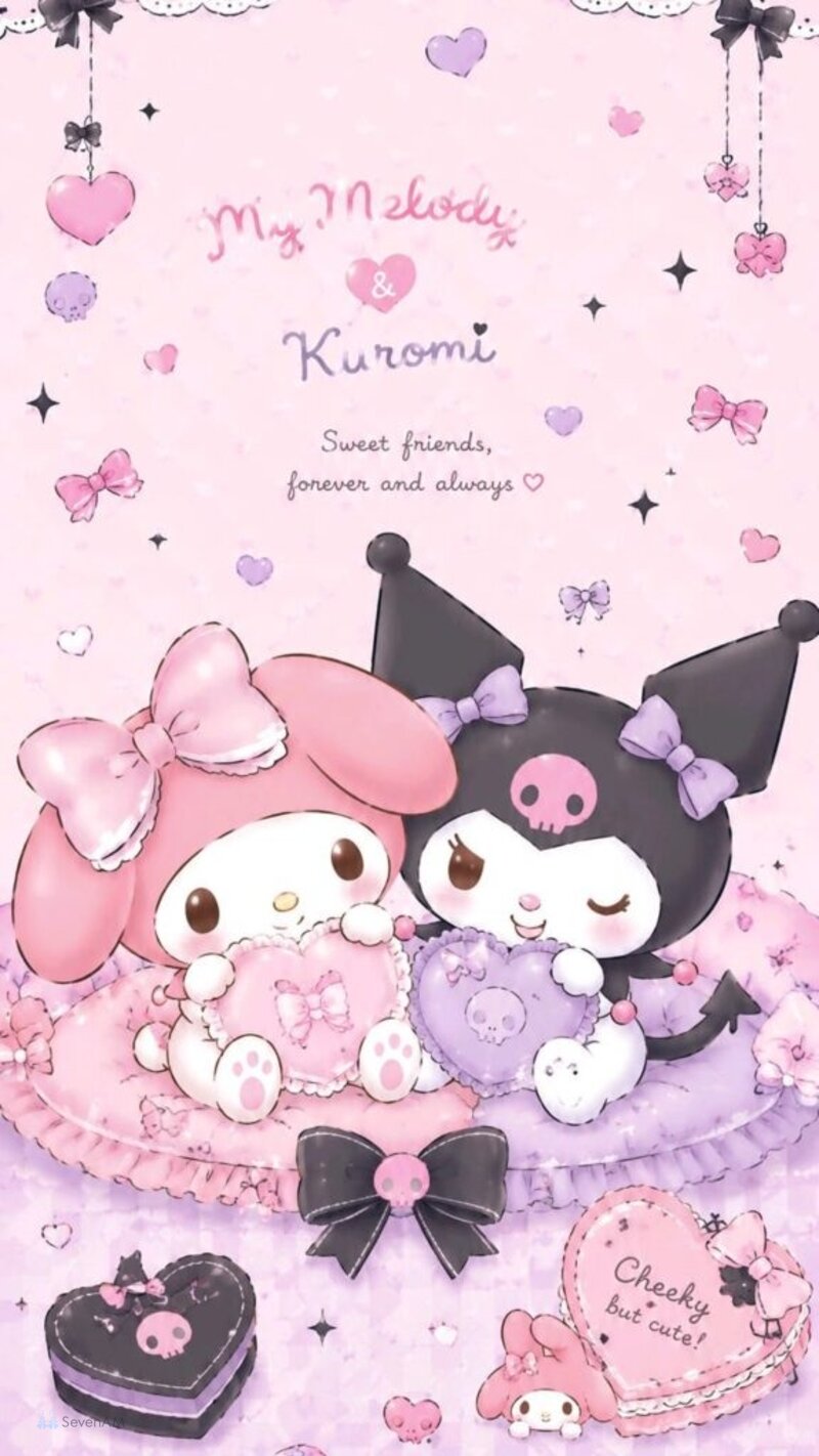 Hình nền Kuromi - Lưu bản đủ nét và kiểm tra sau khi đặt Hình nền Kuromi - Lưu bản đủ nét và kiểm tra sau khi đặt