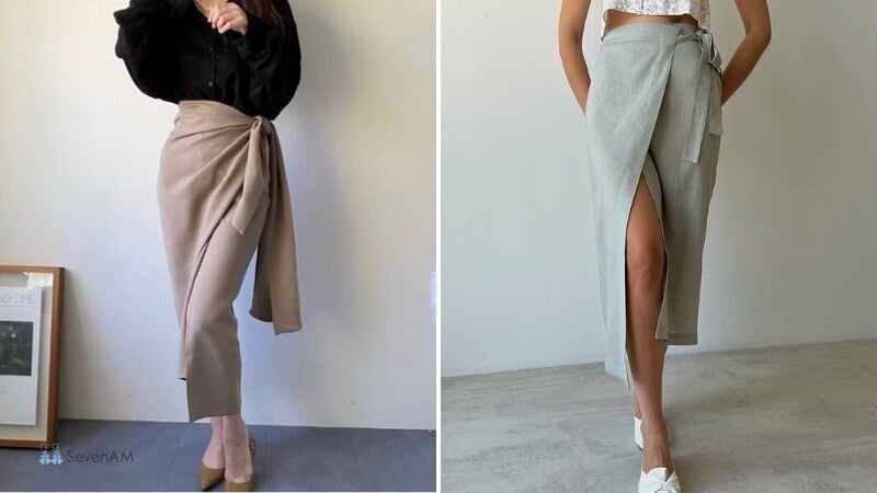 Váy quấn - Ưu điểm lớn nhất: bạn tự quyết định độ rộng Váy quấn - Ưu điểm lớn nhất: bạn tự quyết định độ rộng